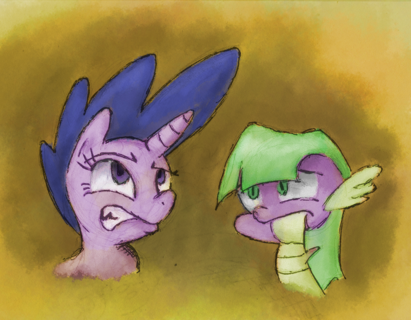 Hair Swap sketch by Hewison