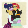 Twilight and Sunset Hug FriendshipGames2025
