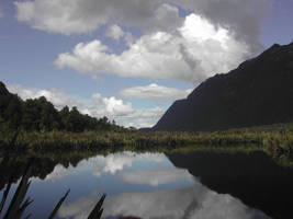 Mirror Lake, New Zealand