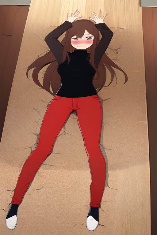 Flattened girl 2 by emil12r4 on DeviantArt