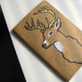 Golden Antlers Moleskine Cahie