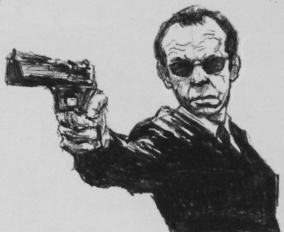 Agent Smith Coloring Agent Smith by limnarian on DeviantArt