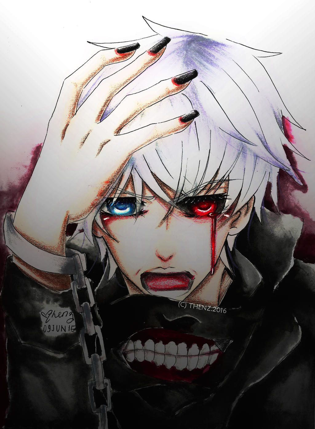 Tokyo Ghoul Kaneki Ken By Thenzcchi On Deviantart Tokyo Ghoul Kaneki Ken By Thenzcchi On Deviantart