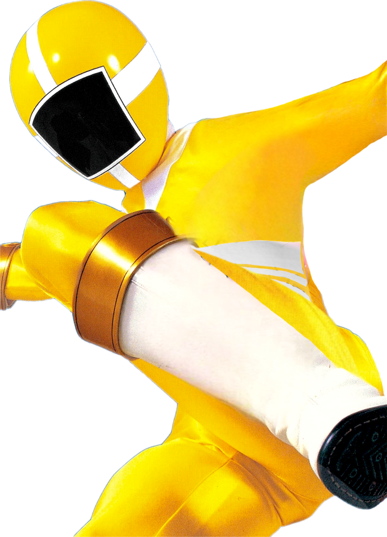 Go Go Yellow Ranger GoYellow/Lightspeed Rescue Yellow Ranger - PNG by KortezDrake on DeviantArt
