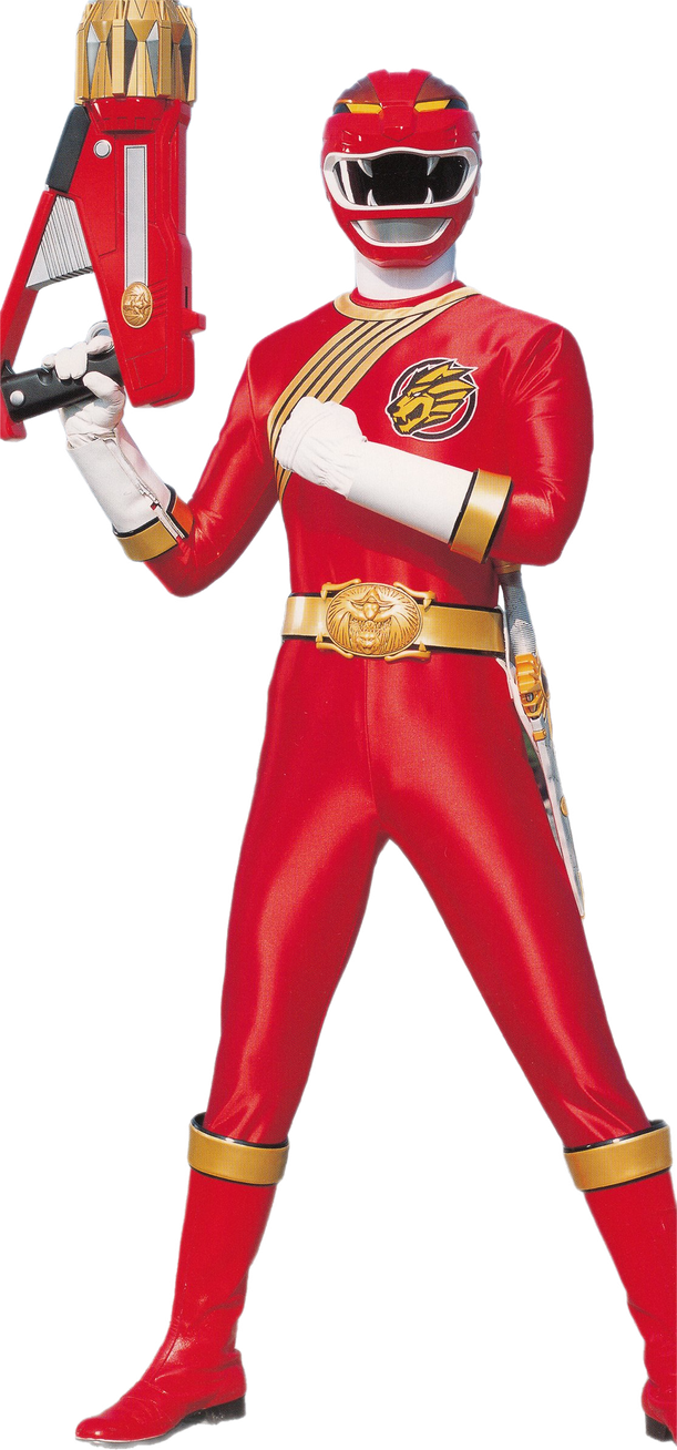 Goa Red Ranger GaoRed/Wild Force Red Ranger - PNG by KortezDrake on DeviantArt