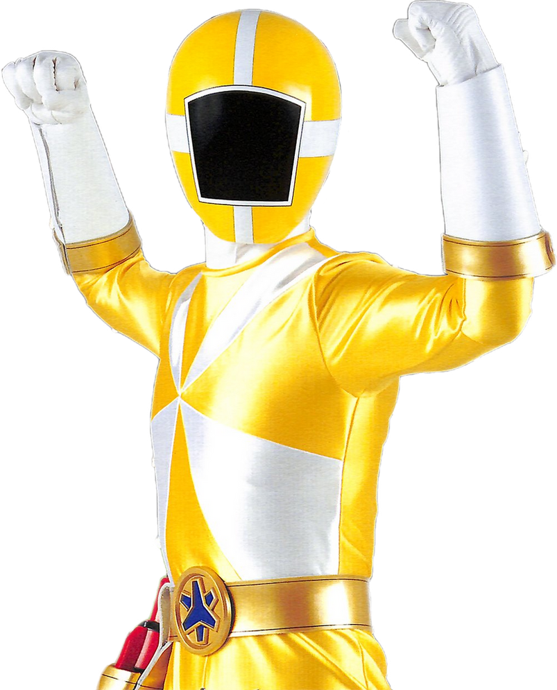 Go Go Yellow Ranger GoYellow/Lightspeed Rescue Yellow Ranger - PNG by KortezDrake on DeviantArt