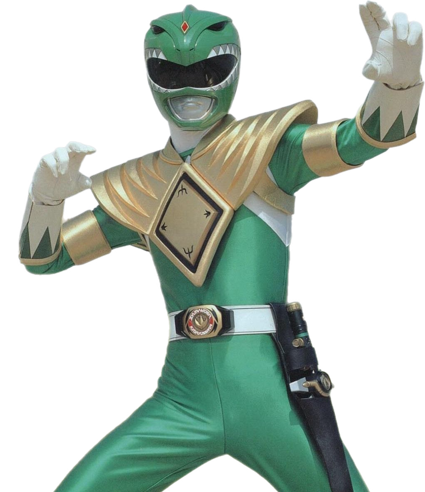 DragonRanger / Mighty Morphin Green Ranger - PNG by KortezDrake on ...