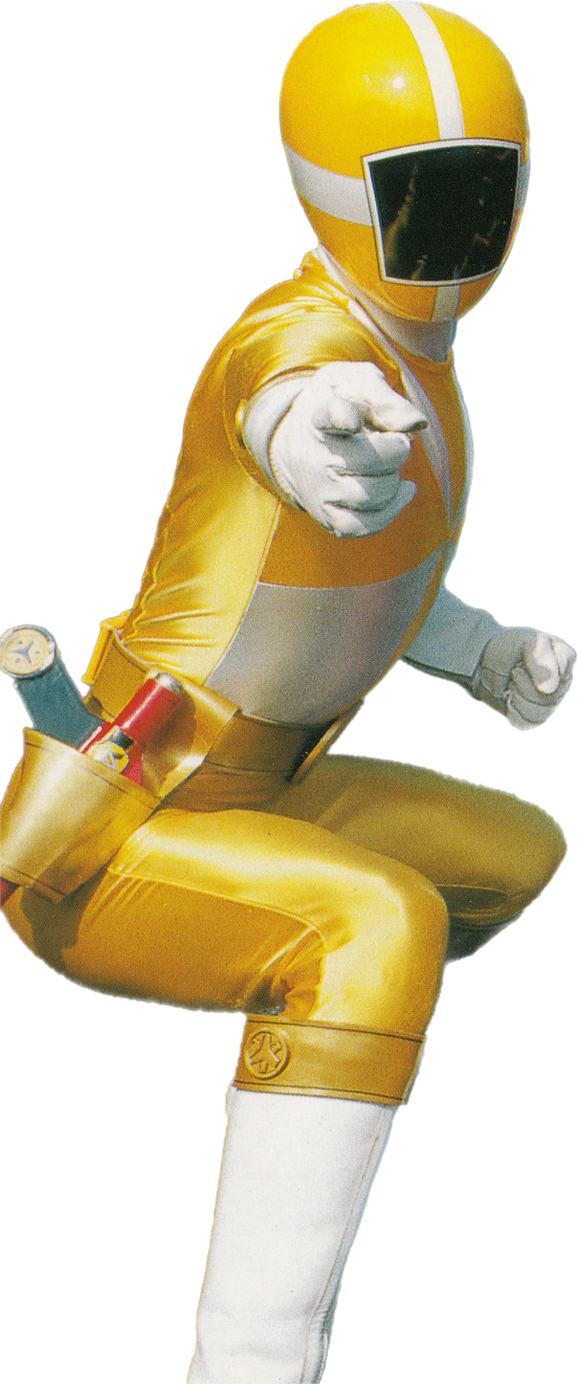 Go Go Yellow Ranger GoYellow / Yellow Rescue Ranger - PNG by KortezDrake on DeviantArt