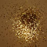 gold glitter stock