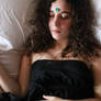 sleeping princess Stock