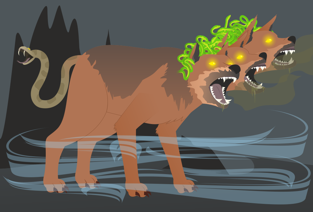 Monsters of Myth and Legend - Cerberus by Juliefan21 on DeviantArt