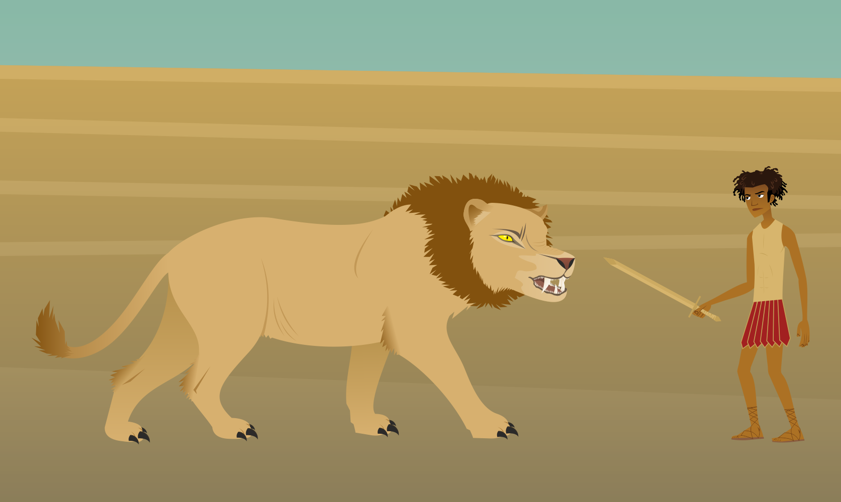 Monsters of Myth and Legend - Nemean Lion