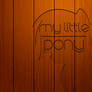 Wooden MLP Wallpaper