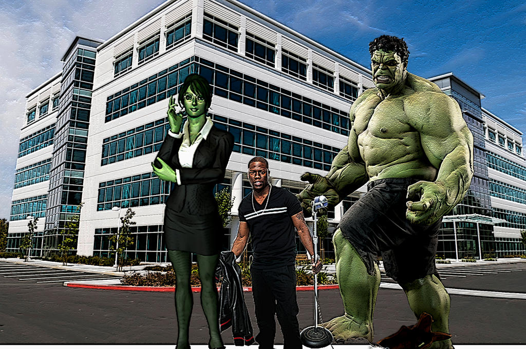 Rick's SHE-HULK, KEVIN HART and HULK