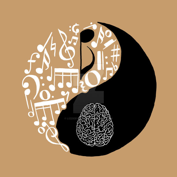 Music Ying-Yang Tattoo by lizziebydesign on DeviantArt