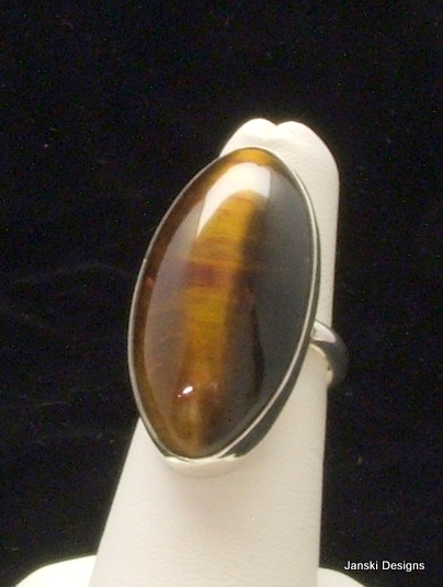 Golden Tigereye Ring