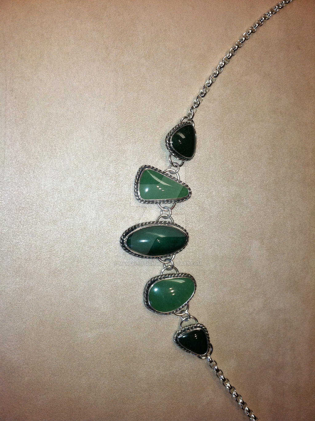 Three Shades of Green Aventurine