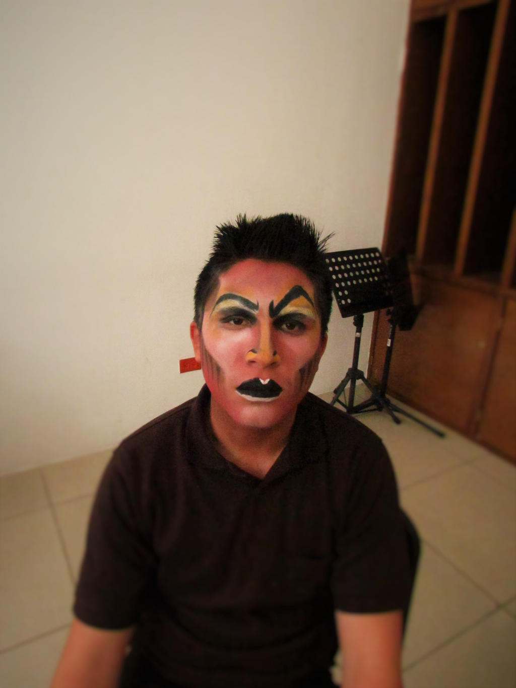 Maquillaje de Scar Rey Leon el Musical by Vampirezs on DeviantArt Maquillaje de Scar Rey Leon el Musical by Vampirezs on DeviantArt