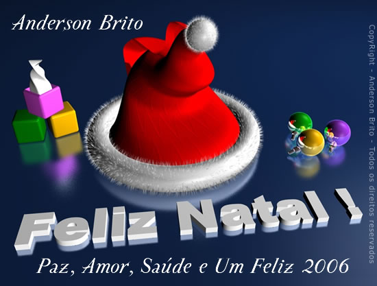 Feliz Natal 3D