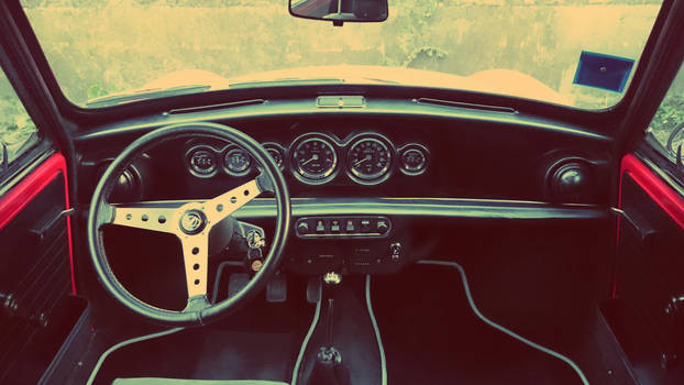 Innocenti Mini Cooper dashboard