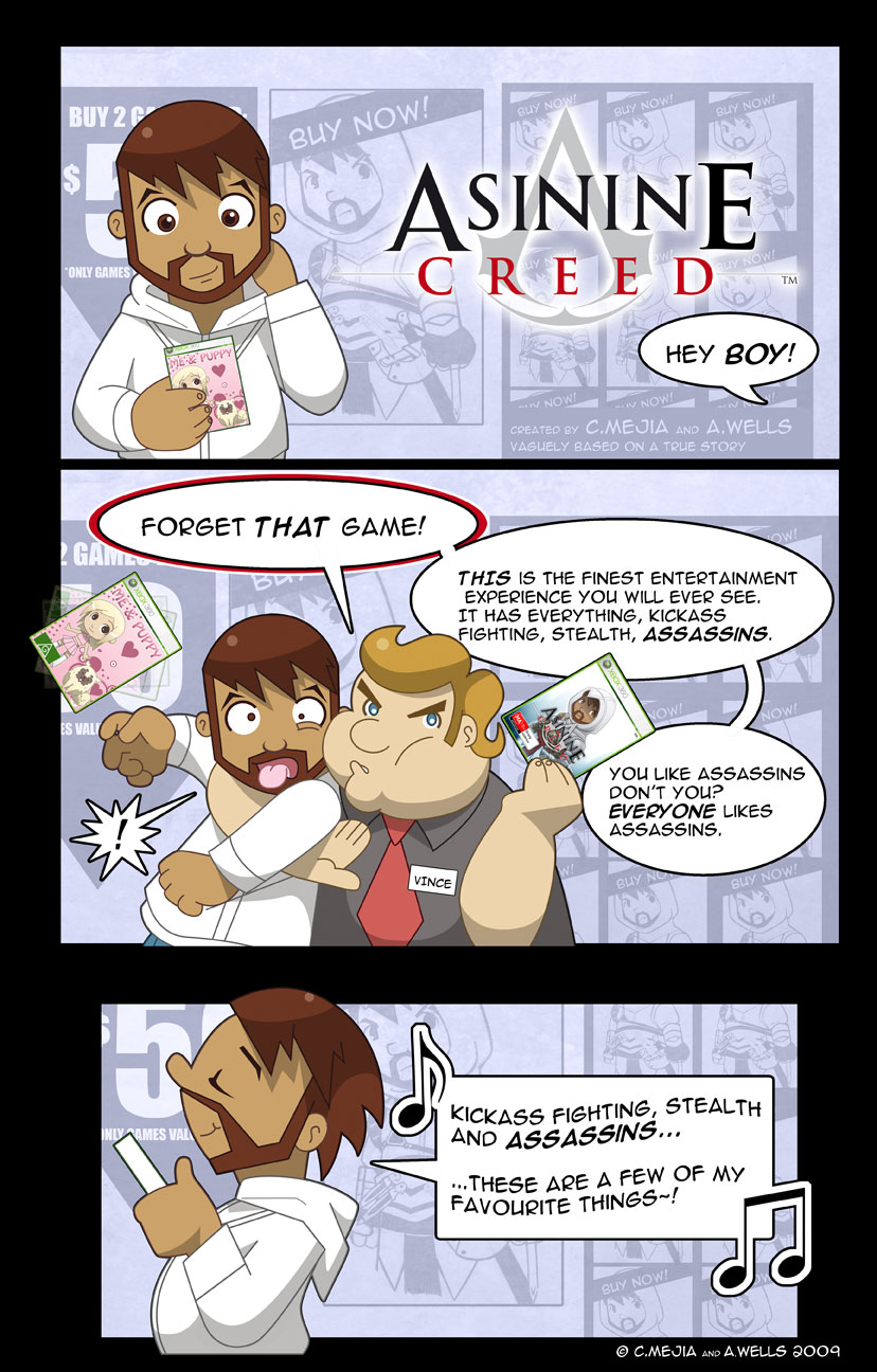 Asinine Creed Page 1