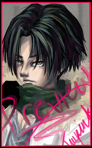 SnK Levi Paint Preview