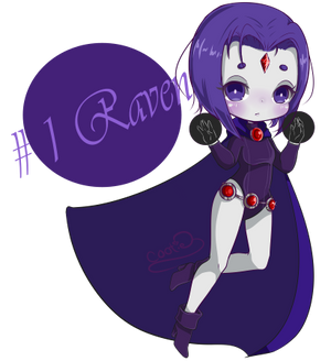 No1_Raven_50_Chibi_Challenge