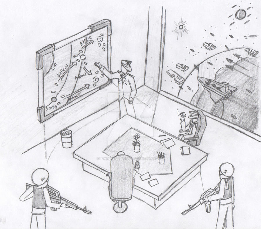 Command Room by DarkRatimir on DeviantArt