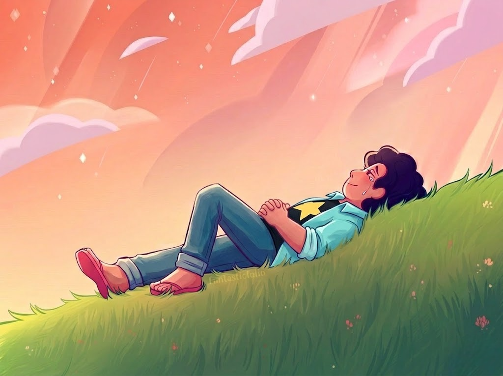 Steven Formidable Steven After Future (Acostado) by ElPatronSU on DeviantArt