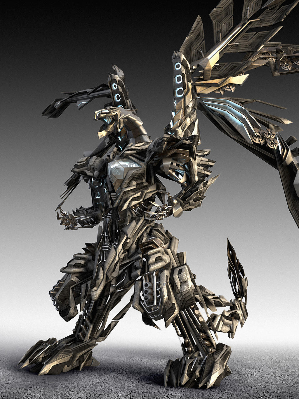 Bahamut v.02 - robot mode by acest