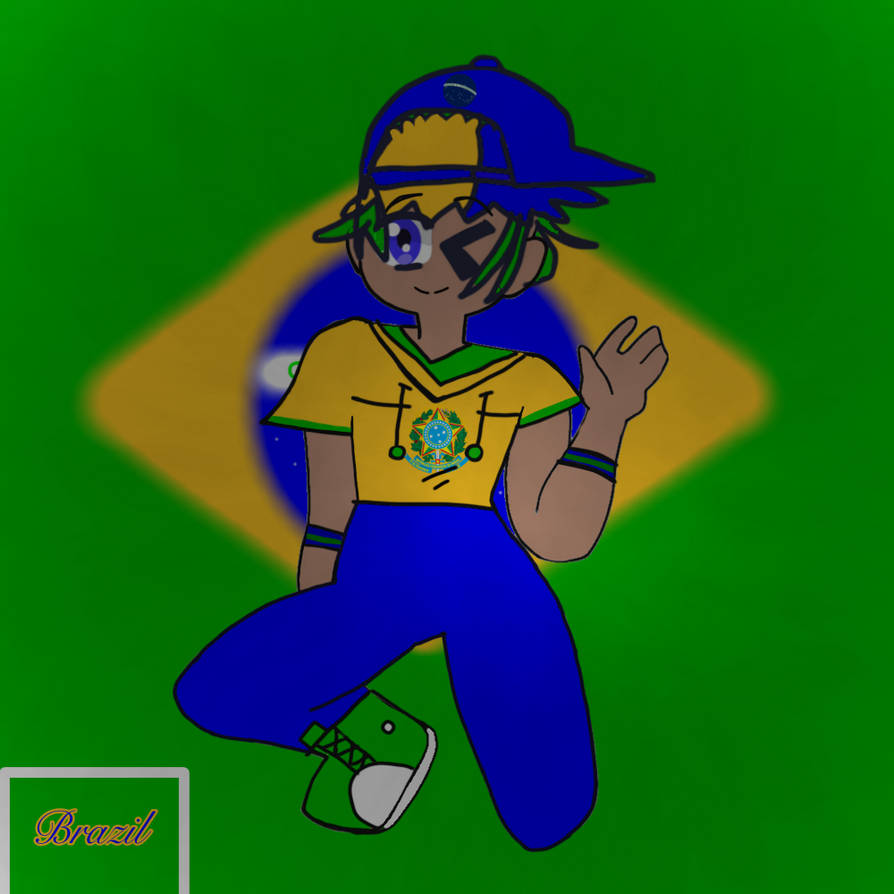 My Brazil As Human FanArt ^^ by MiaArts5704 on DeviantArt