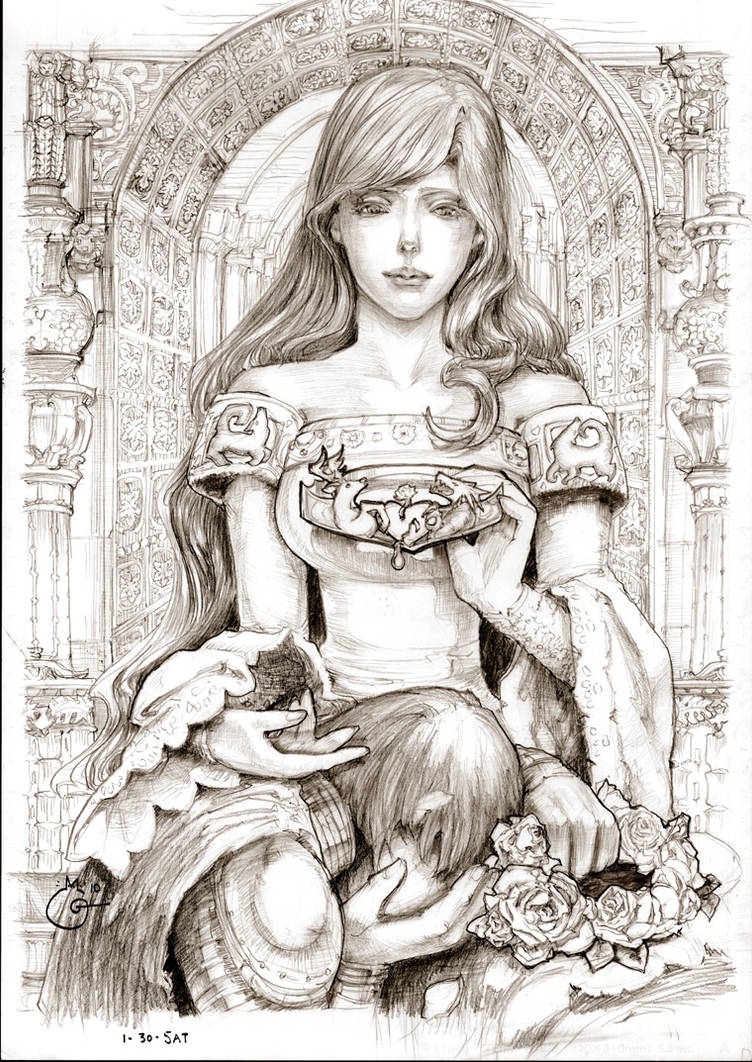 Lyanna Stark Game of Thrones by DubuGomdori