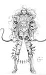Concept Medusa warrior