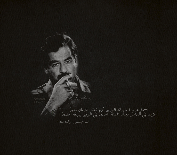 Saddam Hussein by HZON on DeviantArt