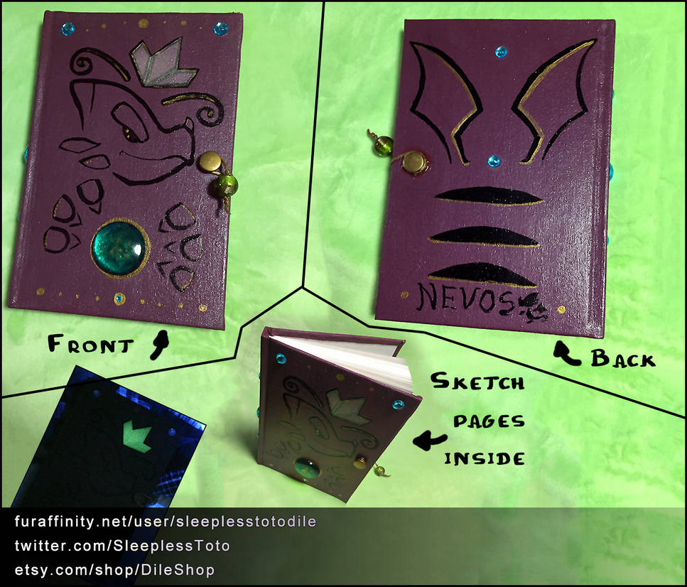 Magic themed Sketchbook by SleeplessTotodile on DeviantArt