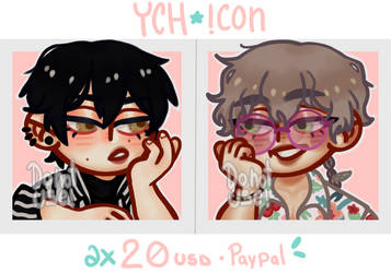 YCH ICON COMMISSIONS : VALENTINE'S DAY