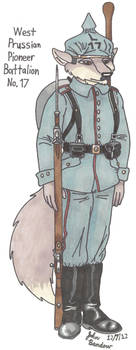 Wolf from West Prussian Pioneer Battalion No.17