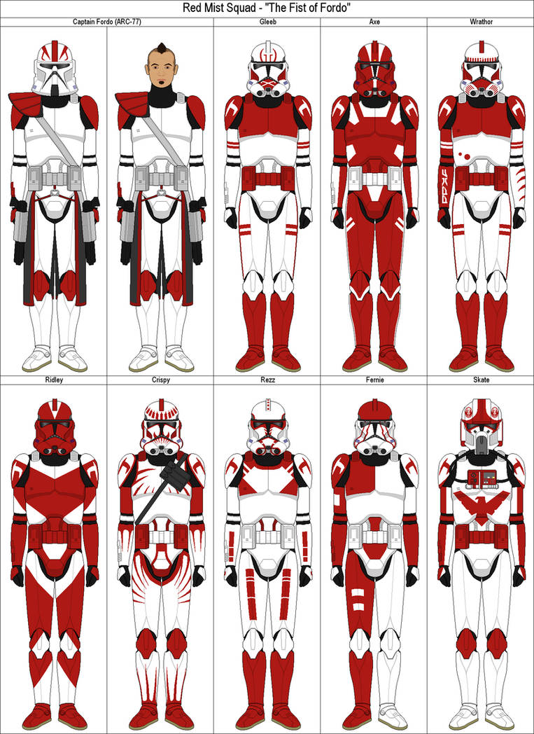Red Mist Squad The Fist Of Fordo By Marcusstarkiller On Deviantart
