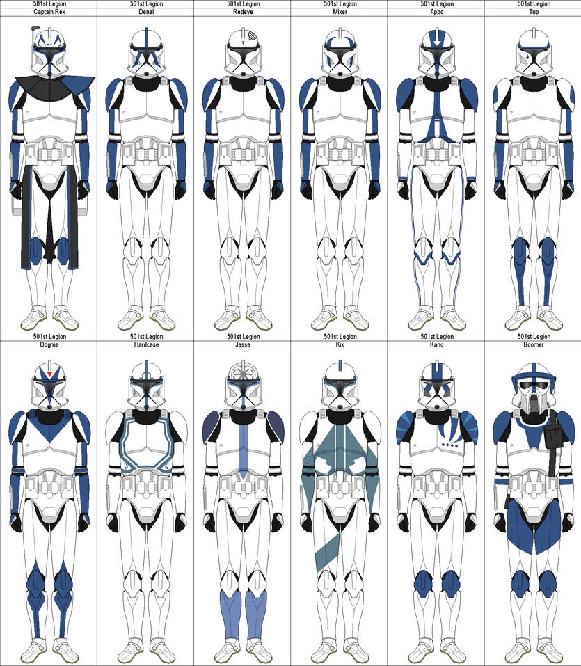 Phase 1 501st Clones By MarcusStarkiller On DeviantArt phase-1-501st-clones-by-marcusstarkiller-on-deviantart