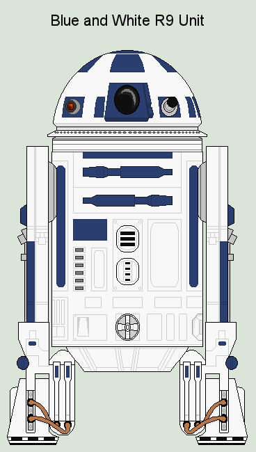 Blue and White R9 Unit by MarcusStarkiller on DeviantArt