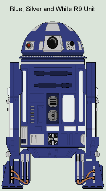 Blue, Silver and White R9 Unit by MarcusStarkiller on DeviantArt
