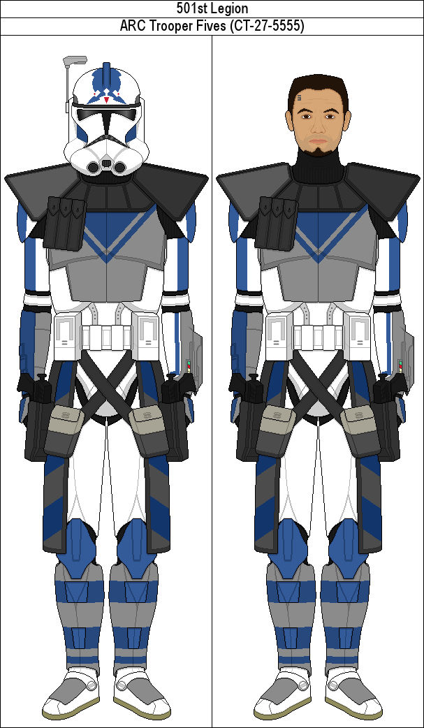 Arc Trooper Fives Ct 27 5555 By Marcusstarkiller On Deviantart