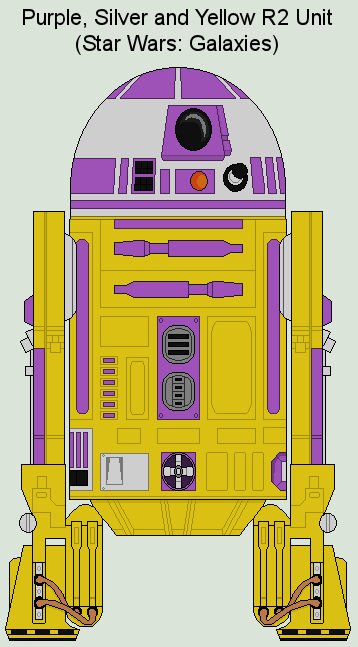 Emperial R2 Unit Purple, Silver and Yellow R2 Unit by MarcusStarkiller on DeviantArt
