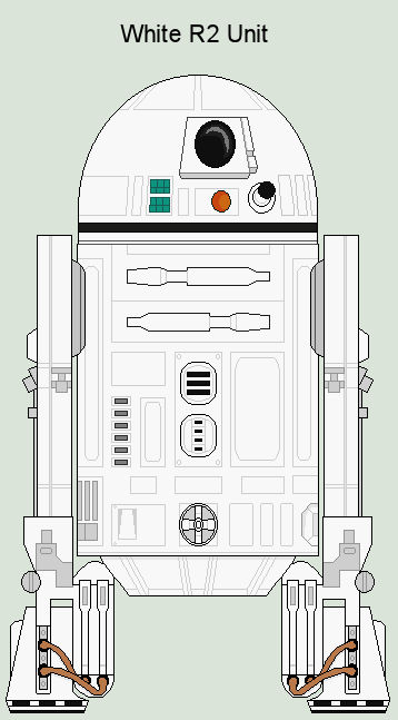 White R2 Unit by MarcusStarkiller on DeviantArt