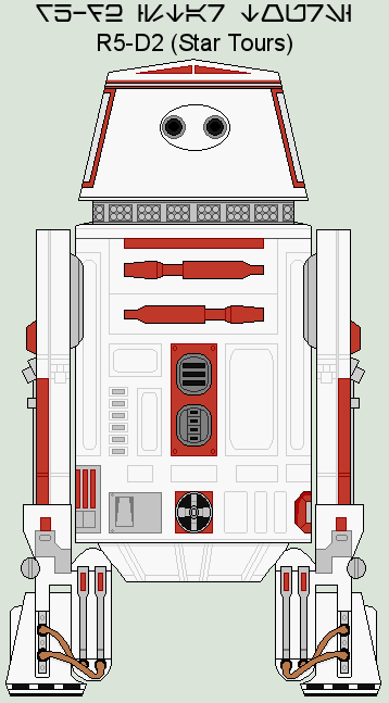 R5-D2 (Star Tours) by MarcusStarkiller on DeviantArt