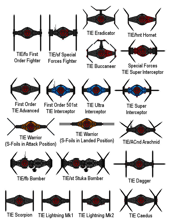First Order TIEs by MarcusStarkiller on DeviantArt