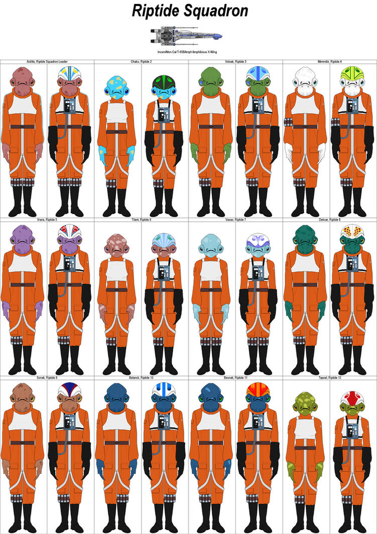 Riptide Squadron by MarcusStarkiller on DeviantArt