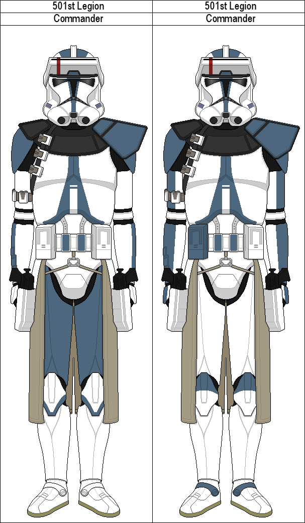 501st Commanders by MarcusStarkiller on DeviantArt