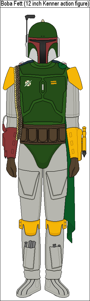 Boba Fett 12 inch Kenner action figure by MarcusStarkiller on