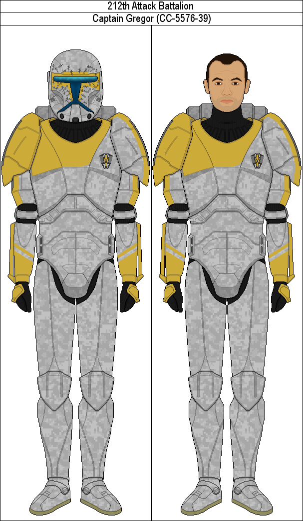 Captain Gregor (CC-5576-39) by MarcusStarkiller on DeviantArt